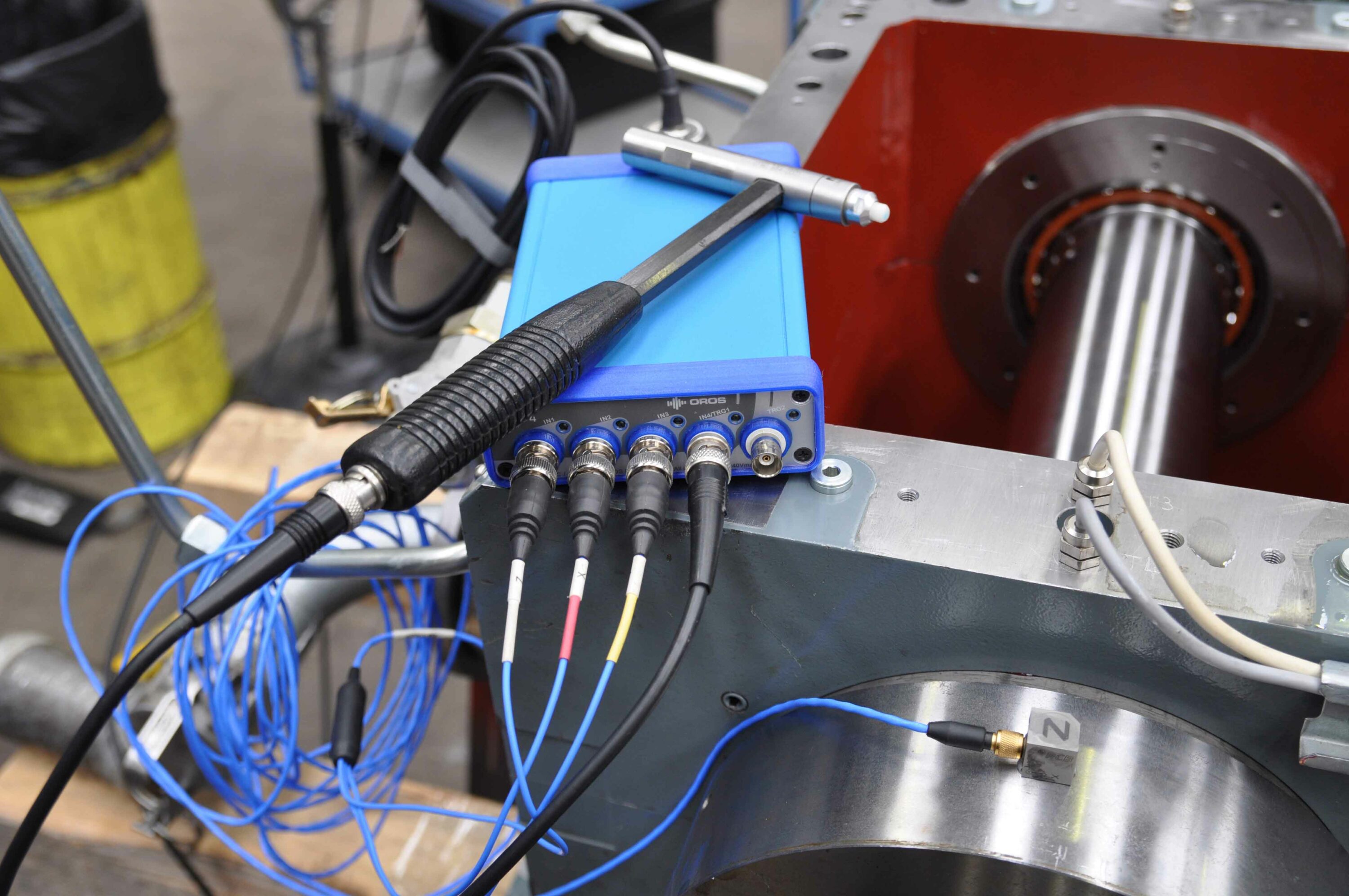 Noise and vibration testing for rotating machines - Home - OROS
